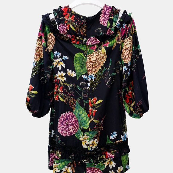 Nicholas Dahlia Floral Ruffle Dress - Picture 2 of 11